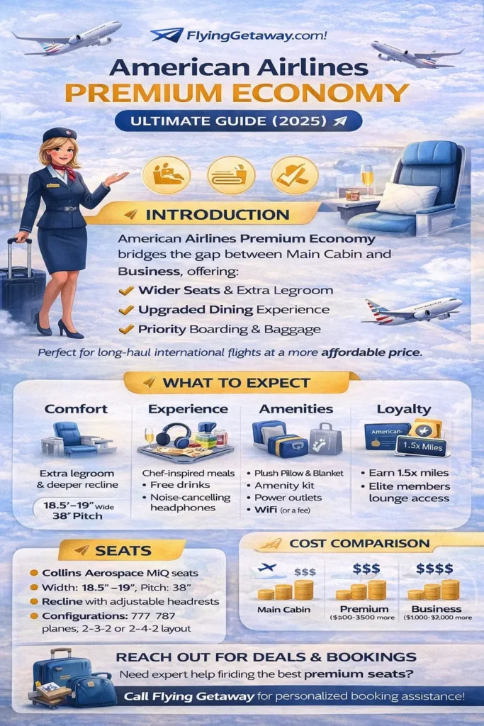 american airlines premium economy