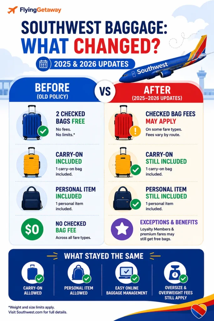 Southwest baggage