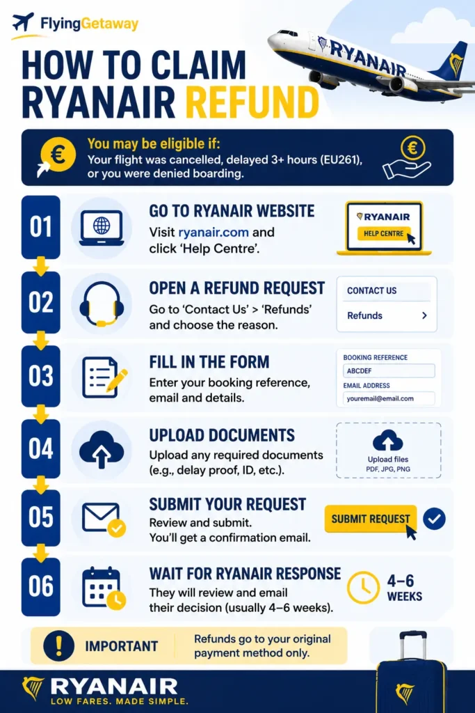 Ryanair Refund Policy