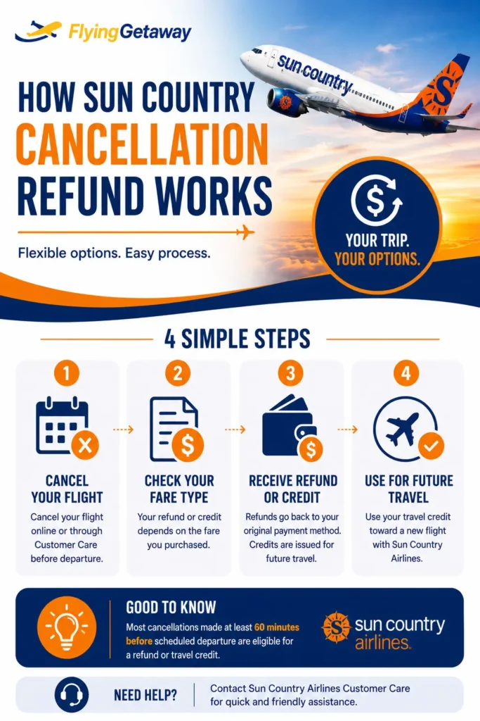 Sun Country Cancellation Policy