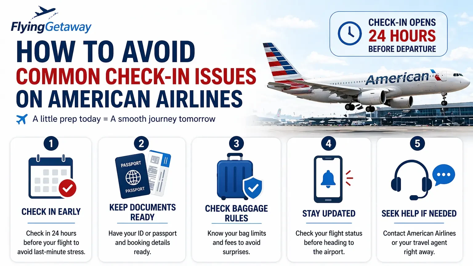 American Airlines check-in 