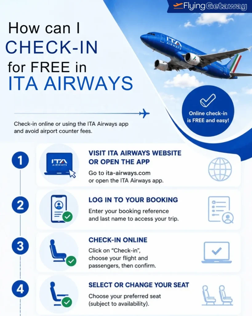 ITA Airways check-in